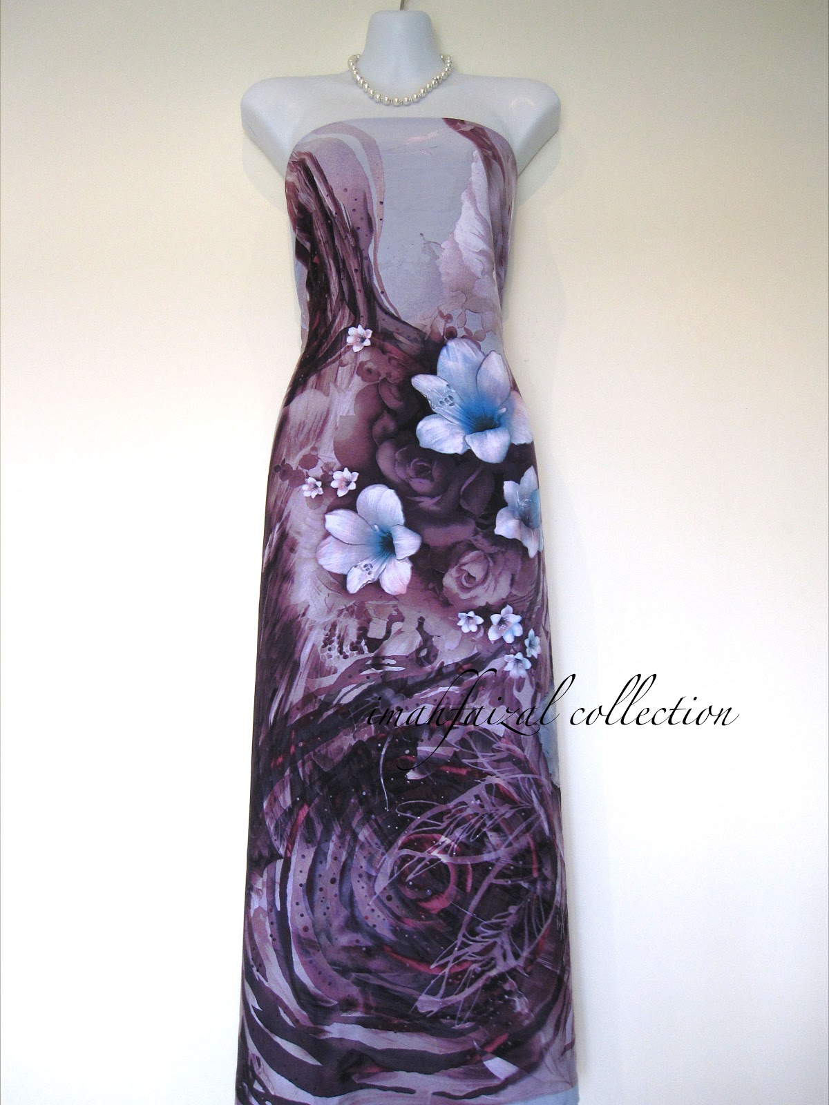 Exclusive Washable Italian Silk (without stone) imahfaizal collection