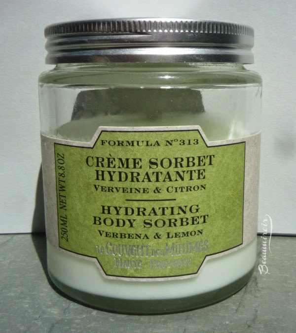 Le Couvent des Minimes Verbena & Lemon Hydrating Body Sorbet glass jar