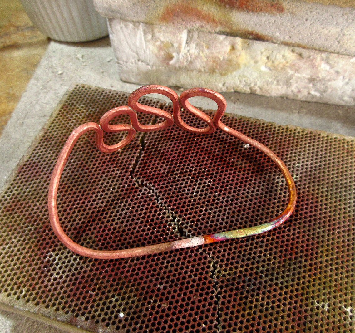 A New Copper Loop Bangle And How I Made It