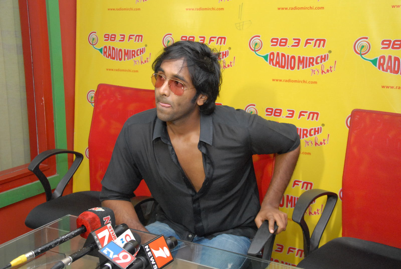 Manchu Vishnu at Denikaina Ready Audio Premier in Radio Mirchi