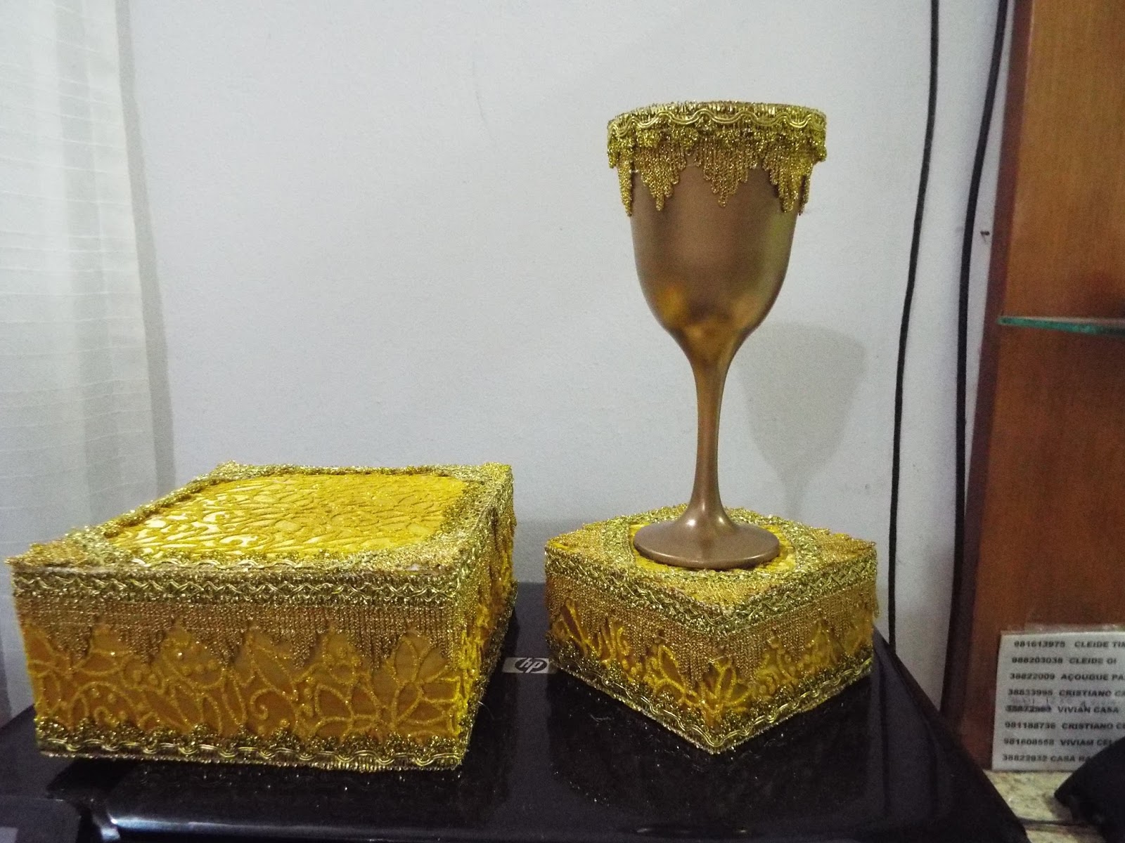 ARTESANATOS&CIA: TAÇAS PARA DECORAÇÃO DE MESA DE SANTA CEIA