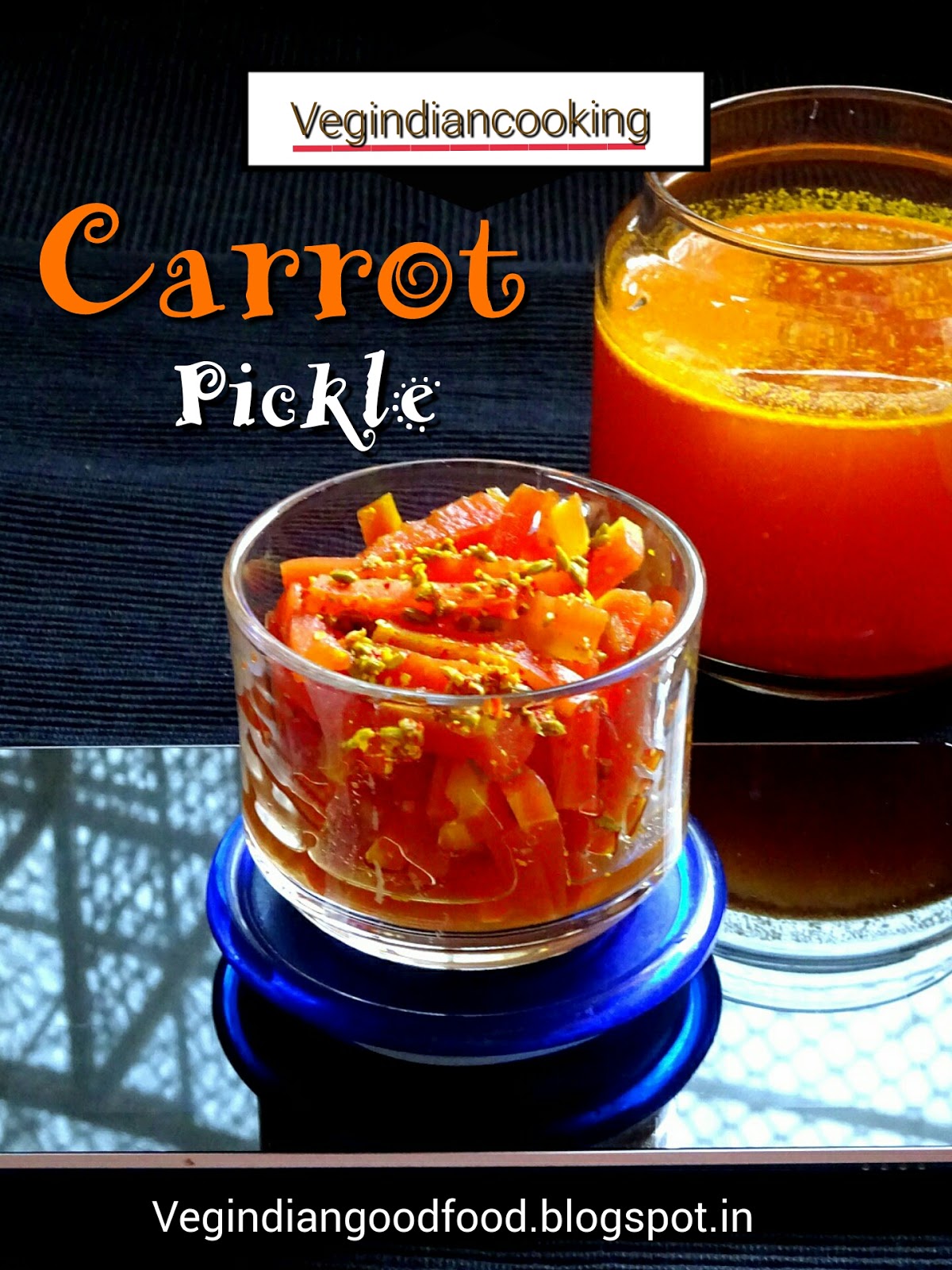 Veg Indian Cooking Carrot Pickle