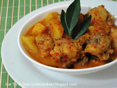 Resep Kari Ayam dan Nanas JTT