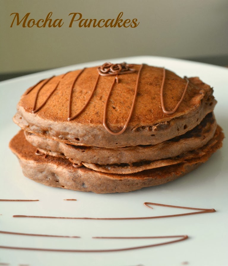 Krithi's Kitchen Mocha Pancakes Eggless Pancake Recipes