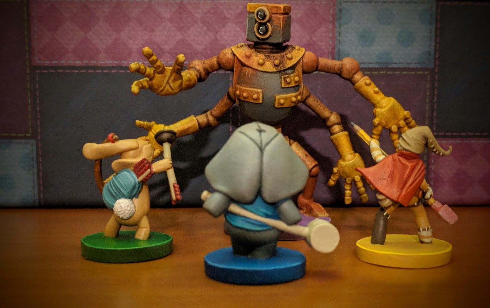 Painting Stuffed Fables Stitch