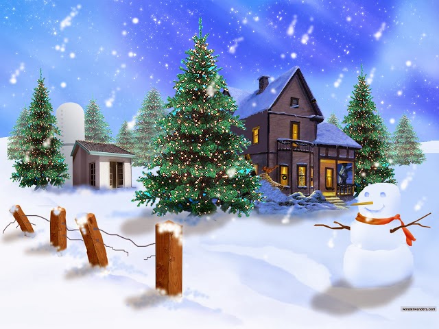 Christmas Greetings HD Wallpaper Free Download | Yahoo-TV-blog-freehdwallpapers2u