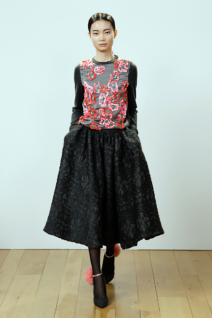 The Style Examiner: Eudon Choi Womenswear Autumn/Winter 2013
