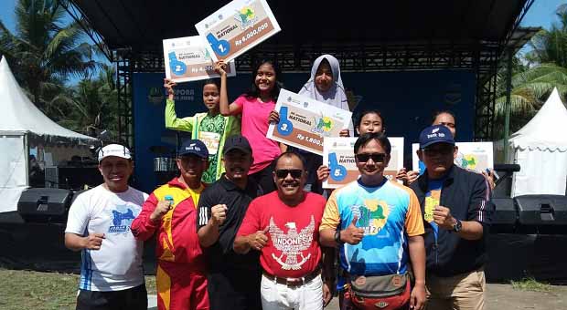 Dispora Jabar Sukses Gelar JIM 2018 di Pantai Pangandaran 