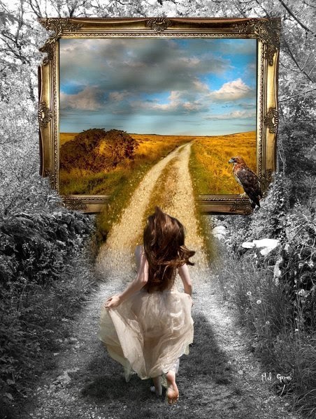De L Autre Cote Du Chemin Puisque tu pars....: Je ne suis pas loin...juste de l'autre côté