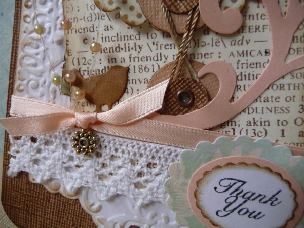 Irenes Hobbywelt: Shabby Chic Karte