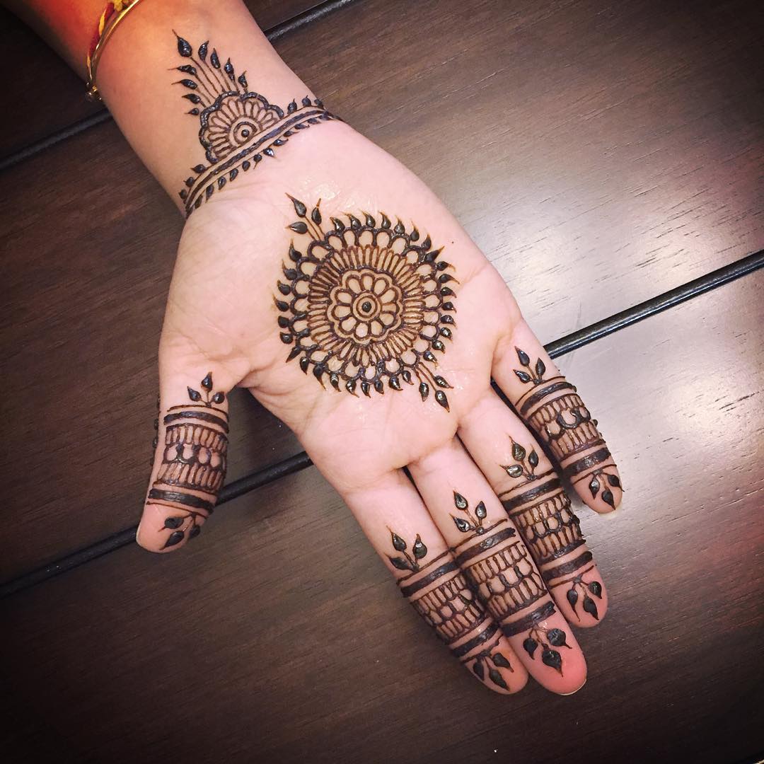 Simple Henna Designs For Hand Terbaru