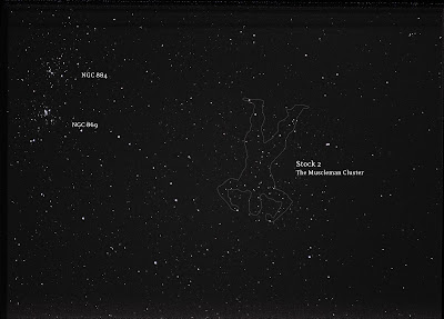 Stock 2 Open Cluster in Cassiopeia