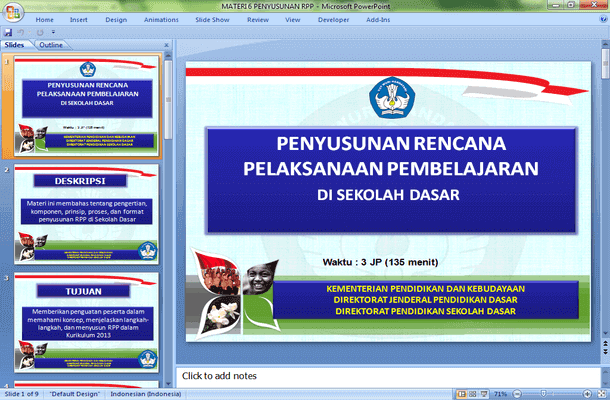 Panduan Penyusunan RPP SD Kurikulum 2013 Edukasi Baru