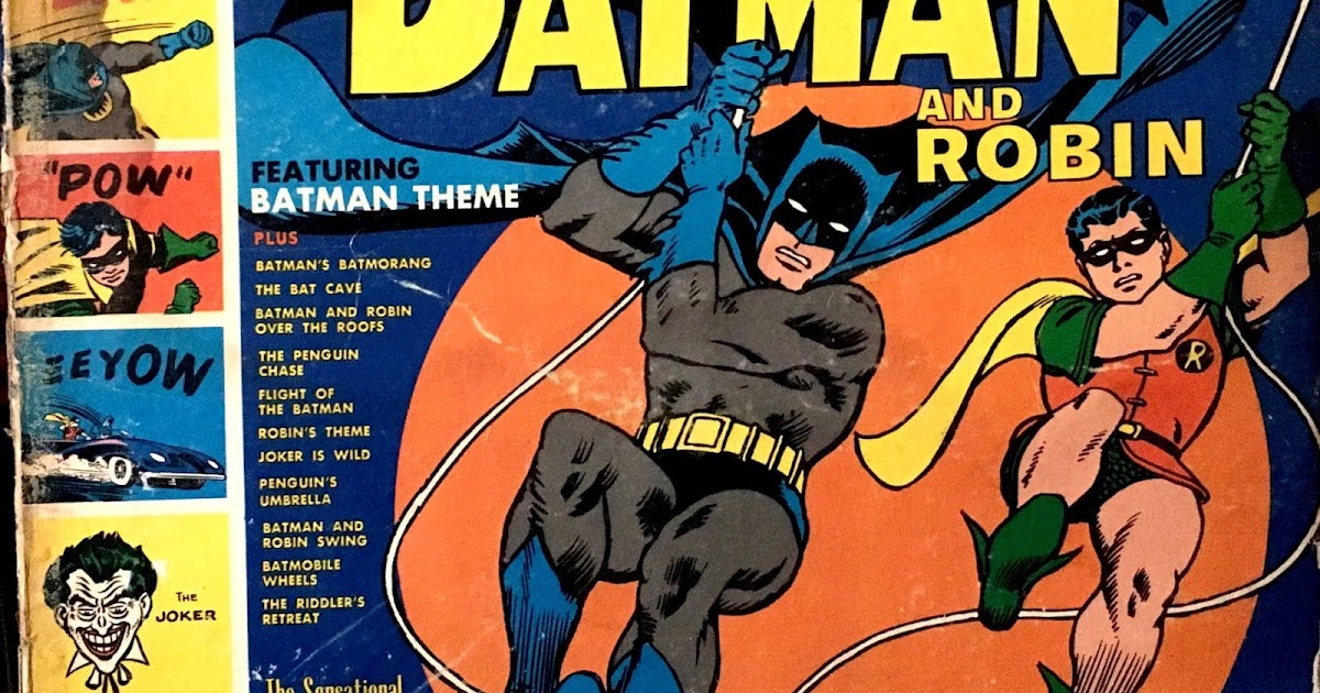 Batman and Robin record featuring BATMAN THEME
