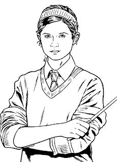 100 desenhos do Harry Potter para colorir