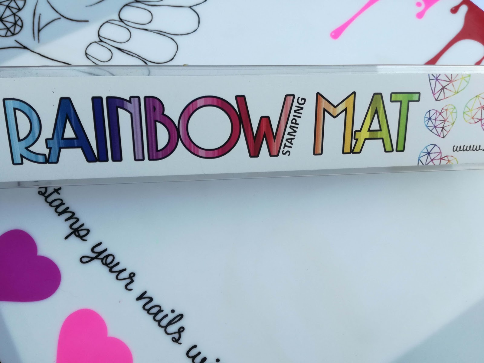 rainbow mat