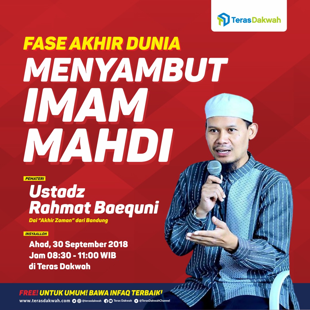 Fase Akhir Dunia Menyambut Imam Mahdi 30 September 2018 Kajian Jogja
