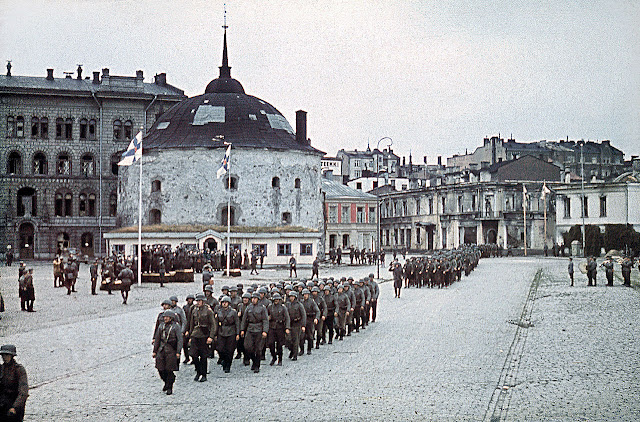 Viipuri Victory Parade, 31 August 1941 worldwartwo.filminspector.com