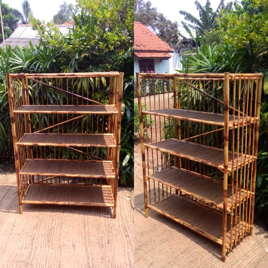 Of The Best Rak Sepatu Pramuka Dari Bambu Jazz Roots