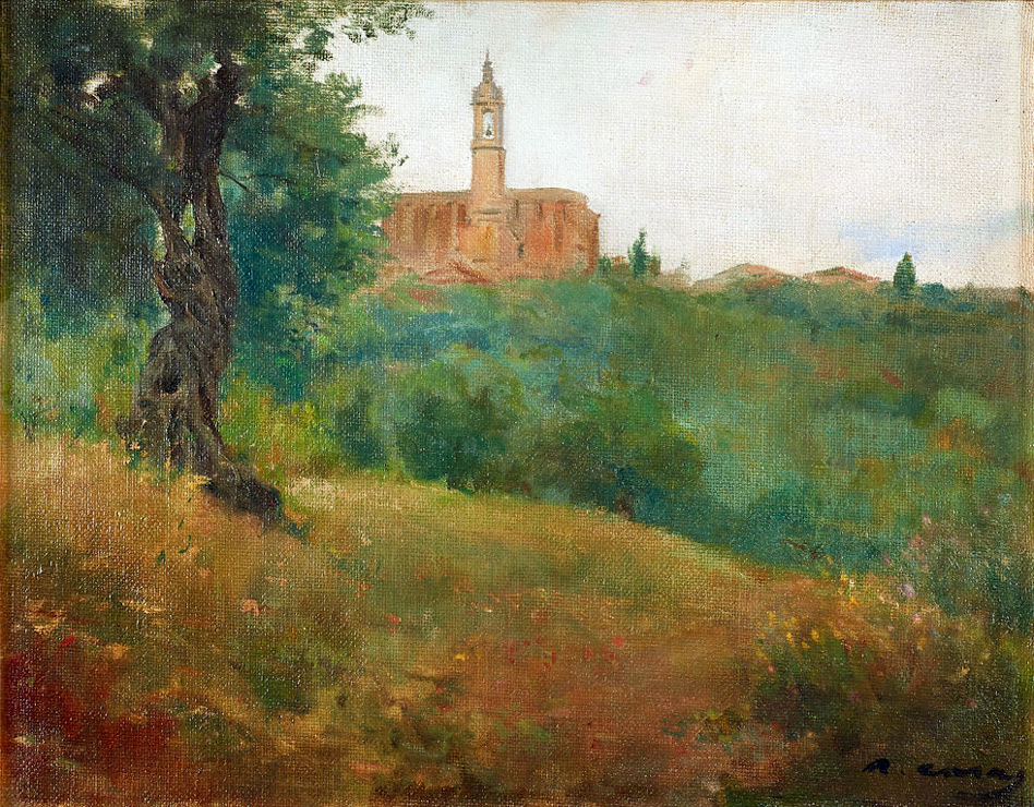 Paisajistas españoles del Siglo XIX y XX Ramón Casas Carbó