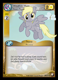 My Little Pony Weather Mare, Team Player Equestrian Odysseys CCG Card