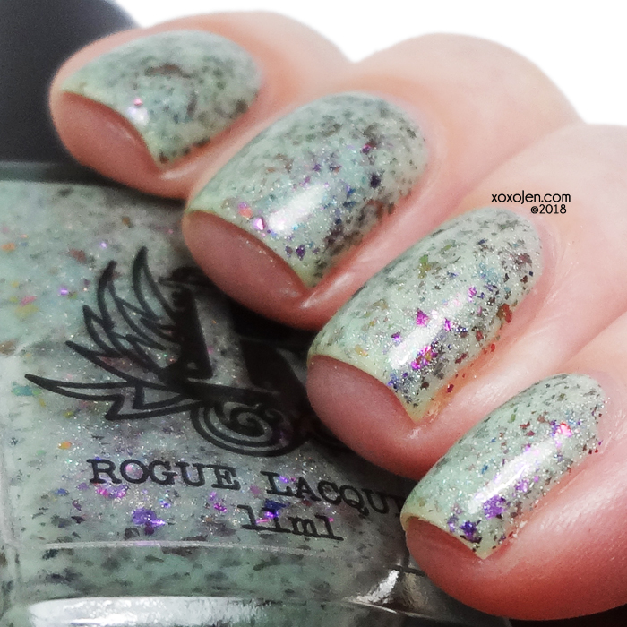 xoxoJen's swatch of Rogue On A Whim