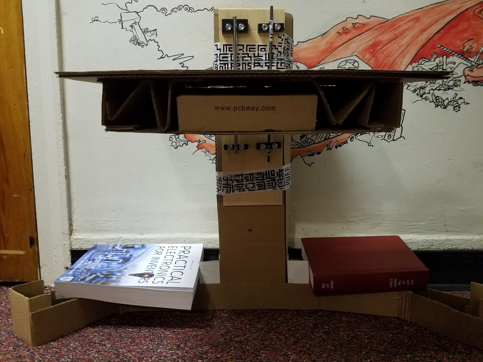 [2.70] Cardboard Concept Desk AvaMakesThings