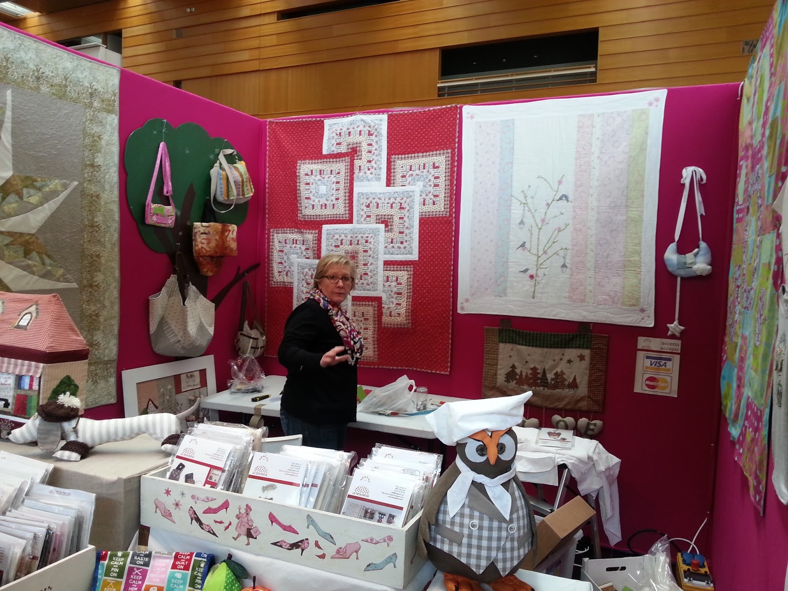 HISTORIES DE LA TIETA PATCH Quilt Expo en Beaujolais y Pour l'Amour du