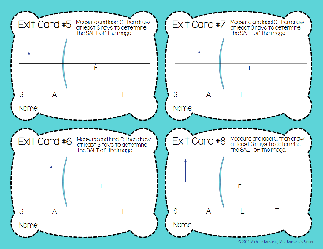 http://www.teacherspayteachers.com/Product/OPTICS-Exit-Cards-for-Curved-Mirrors-Ray-Drawing-Diagrams-FREE-1374142