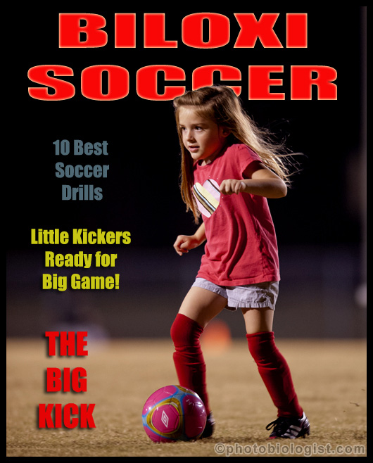 Nutties Online "Magazine Cover" Kid's Soccer