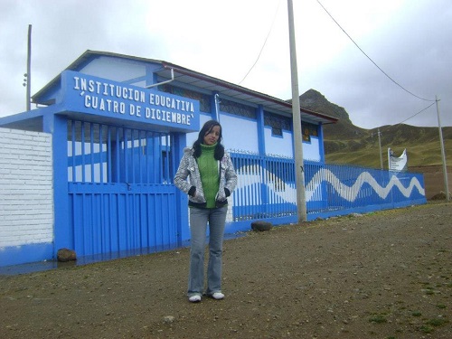 Colegio 4 DE DICIEMBRE - Santa Barbara de Carhuacayan