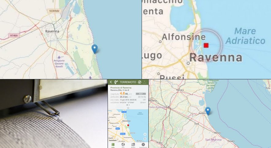 "Molta paura e pochi danni": Sentito Terremoto Ravenna M4,6 nella notte con replica.