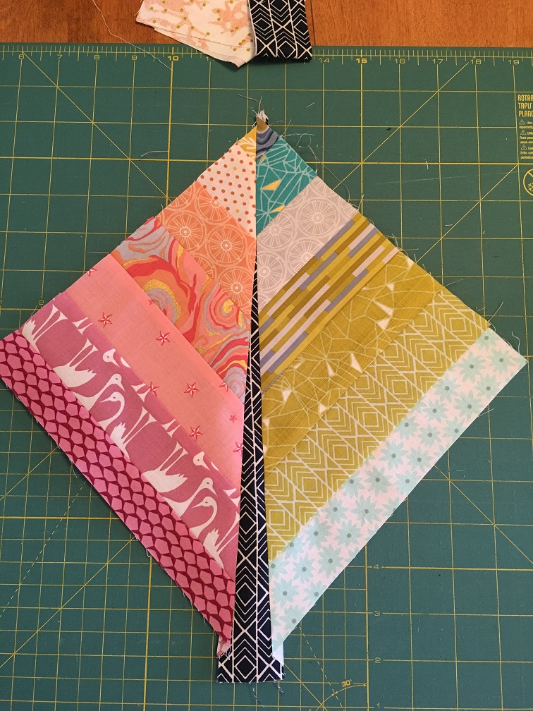 Leaf (feather) Quilt Block Tutorial The Intrepid Thread