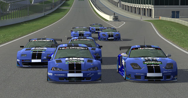 Carros da H2O prontos para o 'GTR Challenge' Lfs_00001107