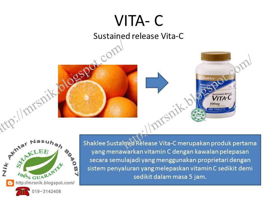 HIJAU ITU MENAWAN: Shaklee Vitamin C