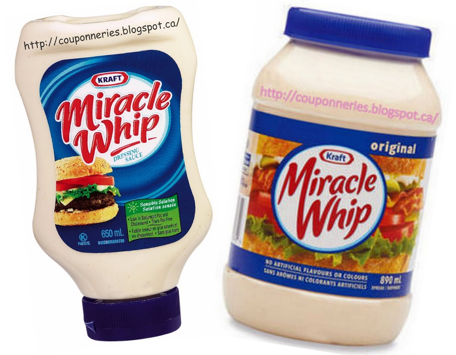 Coupons et Circulaires 3,28 MIRACLE WHIP 650/890ml