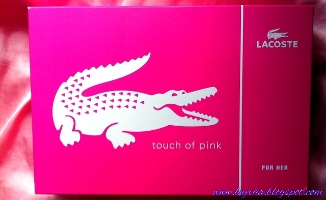 Lacoste, zestaw upominkowy - Touch of pink for her woda toaletowa 90 ml + mleczko do ciała 150 ml