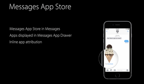 Apple iMessage AppStore