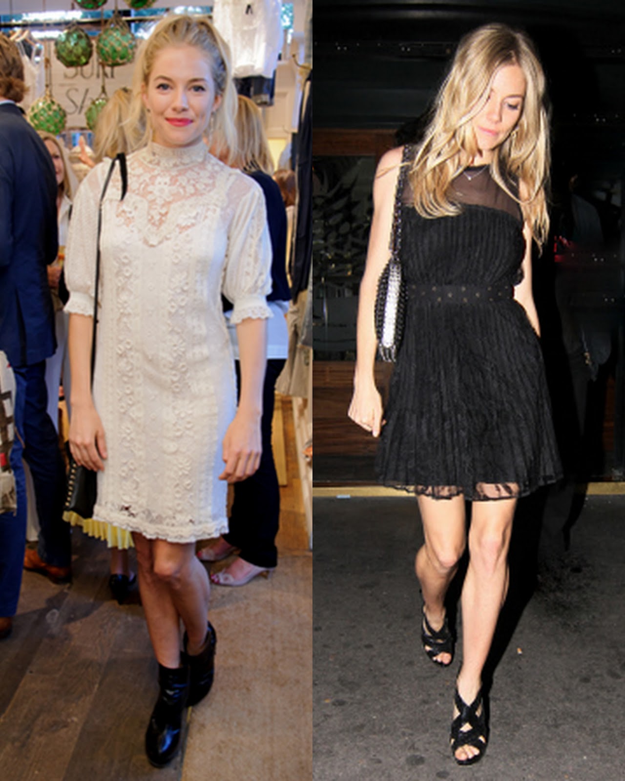 Frills and Thrills Sienna Miller Style