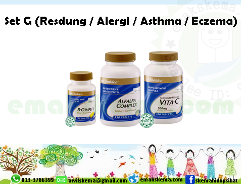 Set G (Resdung / Alergi / Asthma / Eczema)