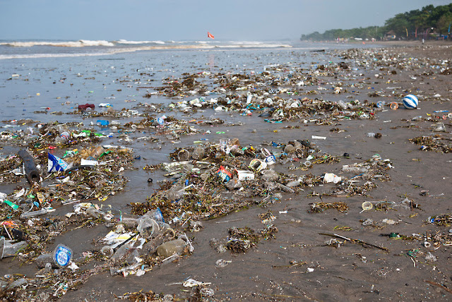 Bali's palm-fringed Kuta is disappearing under a mountain of garbage Plas201201110019