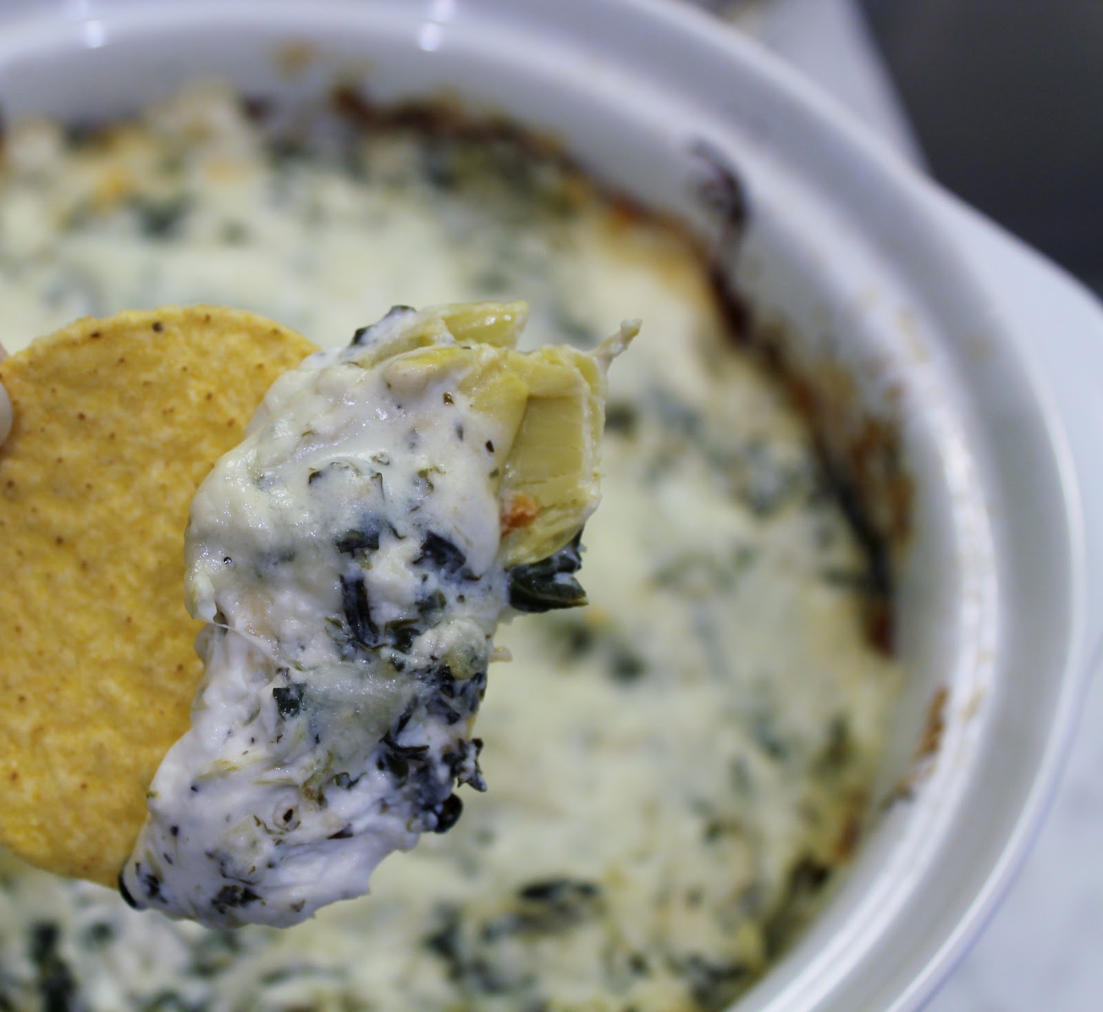Key Ingredients Low Fat Hot Spinach Artichoke Dip