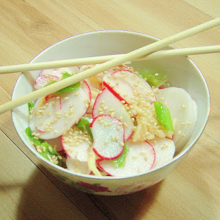 Sue L S Recipe Archive Asian Daikon And Red Radish Salad