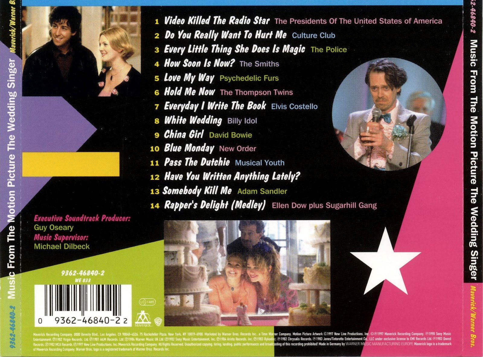 The Wedding Singer Soundtrack (1998)