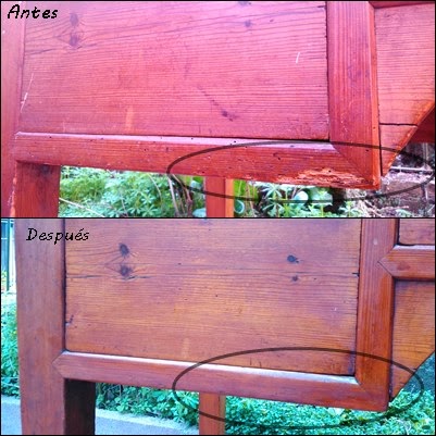 Tutoriales restauración, pintura, técnica decoupage, transfer y