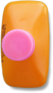 Shampoo sem sullfato (sulfate free) Minha Lola Minha vida frasco alaranjado, tampa rosa, baratinho porque tem 500ml
