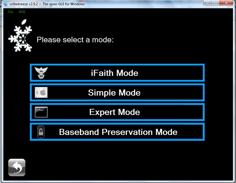 Please select mode. Snowbreeze. mode unlock до 2004г.