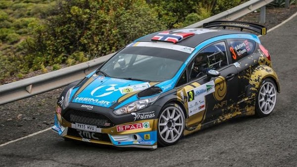 El primer accidente del Rally Isla Canarias 2016 El primer accidente del Rally Isla Canarias 2016