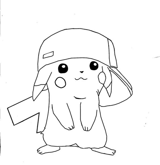 50 desenhos de Pokemon para colorir, pintar, imprimir! Moldes e riscos de Pokemon!