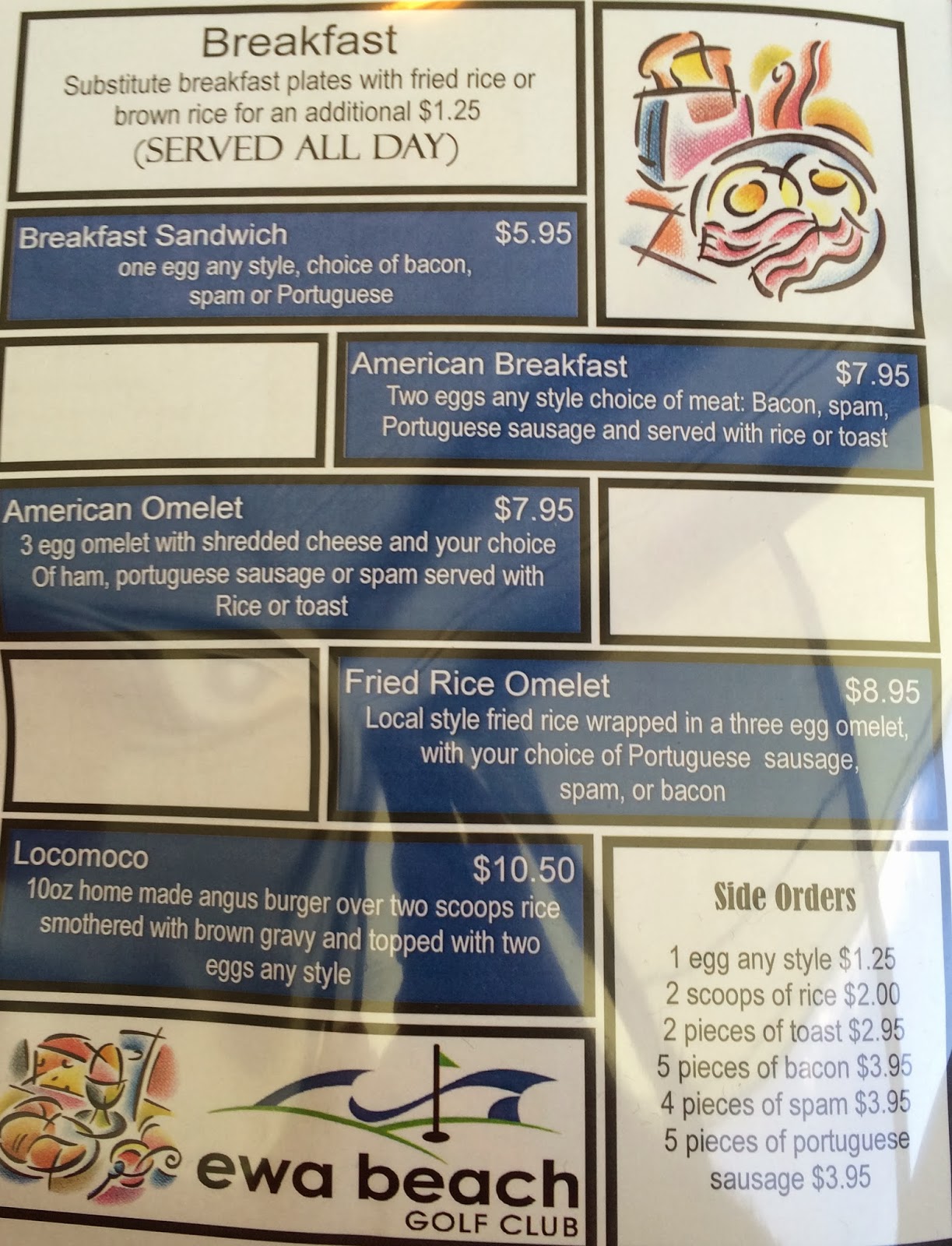 GREAT EATS HAWAII EWA BEACH GOLF CLUB